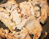白菜と厚揚げの甘煮豚肉入り作り方1写真