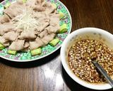 タレが美味しい雲白肉(ウンパイロウ)♪作り方4写真