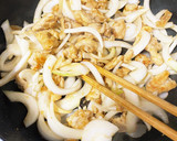 さっぱり新玉ねぎたっぷりの豚の生姜焼き作り方4写真