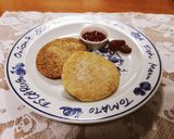 オートミールパンケーキ(目玉焼リングで)作り方7写真