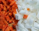 コーンと人参の炊飯器ピラフ作り方2写真