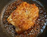 簡単 皮目パリパリ☆甘酢照り焼きチキン作り方4写真