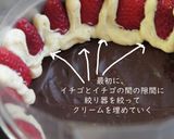 贅沢な生チョコ de 苺のフレジエ♤作り方45写真