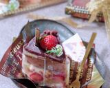贅沢な生チョコ de 苺のフレジエ♤作り方76写真