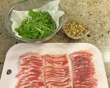 【楽めし】豚バラ焼きネギだれ作り方1写真