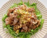 【楽めし】豚バラ焼きネギだれ作り方3写真