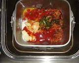 オレンジ色のイタリアンパン★作り方1写真