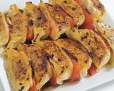 トマト焼餃子作り方4写真