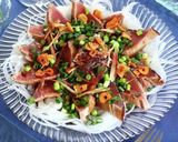 【かつおと新玉ねぎ】絶品ガーリックソース作り方7写真