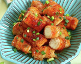 節約！豚ばら肉巻き厚揚げガリバタしょうゆ作り方7写真