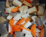 時短 厚揚げとこんにゃくの煮物風作り方6写真
