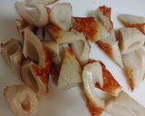 甘辛ヤミツキ 竹輪と豆腐の照り焼き作り方2写真