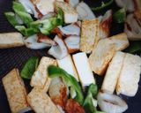 甘辛ヤミツキ 竹輪と豆腐の照り焼き作り方4写真