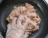 簡単節約☆卵なし和風豆腐ハンバーグ。作り方3写真