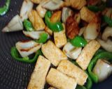 甘辛ヤミツキ 竹輪と豆腐の照り焼き作り方5写真