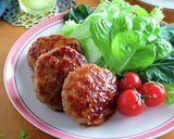 簡単節約☆卵なし和風豆腐ハンバーグ。作り方8写真