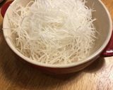 刺身のツマ活用♪チーズ＆卵♡作り方1写真