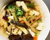 肉無根菜たっぷり簡単コク旨味豆腐野菜炒め作り方20写真