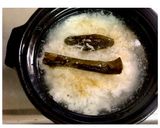 サラダチキンの残り汁活用②健康雑炊◎作り方2写真