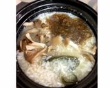 サラダチキンの残り汁活用②健康雑炊◎作り方4写真