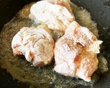 *なすチキ南蛮うどん*作り方1写真