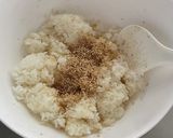 しらすと小海老と昆布の佃煮の出汁おにぎり作り方2写真