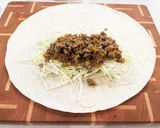 和風トルティーヤ（甘辛ひき肉&キャベツ）作り方5写真