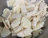 筍と春キャベツと海老の和風パスタ作り方2写真