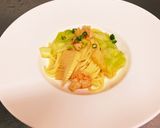筍と春キャベツと海老の和風パスタ作り方9写真