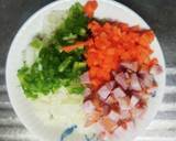 野菜でかさ増し♪痩せるチャーハン作り方2写真