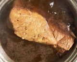 豚肉の紅茶煮梅タレ添え作り方2写真