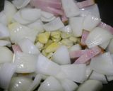免疫力！黒舞茸新玉葱のバター醤油炒め作り方3写真
