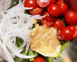 スナップえんどうと新玉ねぎミソマヨネーズ作り方3写真
