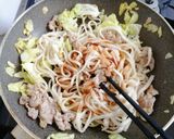 焼きうどん（ソース味）作り方4写真