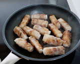 長芋の肉巻き照り焼き。作り方3写真