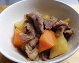 牛肉じゃが作り方6写真