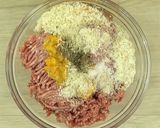 作り置きソフリットでイタリア風ハンバーグ作り方2写真