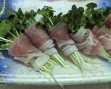 簡単！肉巻きカイワレ大根作り方2写真