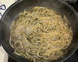 ワンパン海苔クリームパスタ作り方2写真