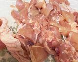 柚子胡椒とごま油塩で食べる☆鶏もも肉焼き作り方2写真
