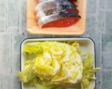 ワンパン♪鮭のチーズタッカルビ風作り方1写真