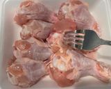 レンジでできる★手羽元の照り煮作り方1写真