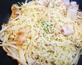 塩ラーメンでクレイジーガーリック焼そば作り方10写真