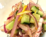 48*蜂蜜麹醤油ダレのまぶしサラダ2種作り方7写真