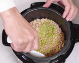 鶏そぼろとふきのとうの炊き込みごはん作り方7写真