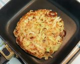 節約、お好み焼き(山芋入り)作り方5写真