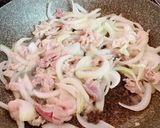 ☆豚肉と新玉ねぎと桜えび炒め☆作り方3写真