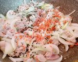 ☆豚肉と新玉ねぎと桜えび炒め☆作り方4写真