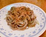 ☆豚肉と新玉ねぎと桜えび炒め☆作り方5写真