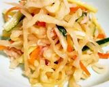 栄養満点！鯖缶と切り干し大根の健康サラダ作り方9写真